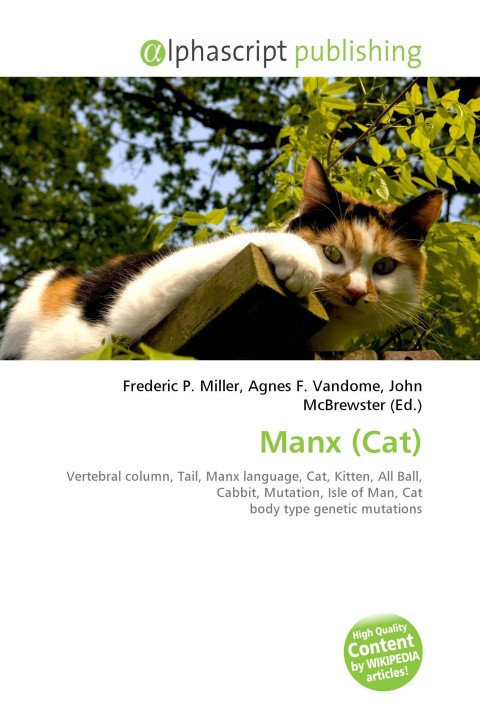 Knjiga Manx (Cat) Agnes F. Vandome