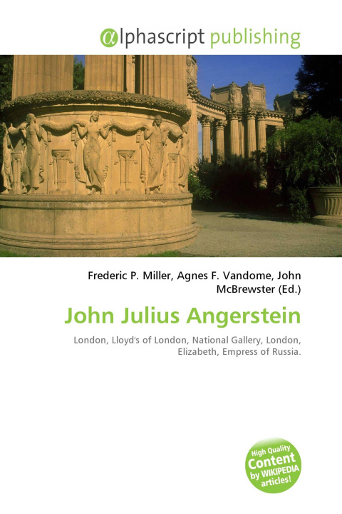 Kniha John Julius Angerstein Agnes F. Vandome