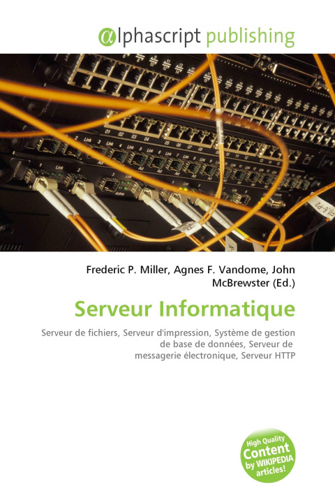 Kniha Serveur Informatique Agnes F. Vandome
