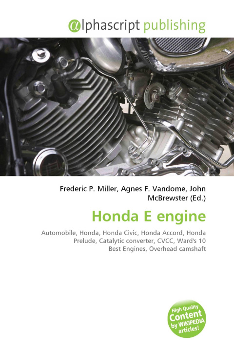 Kniha Honda E engine Agnes F. Vandome