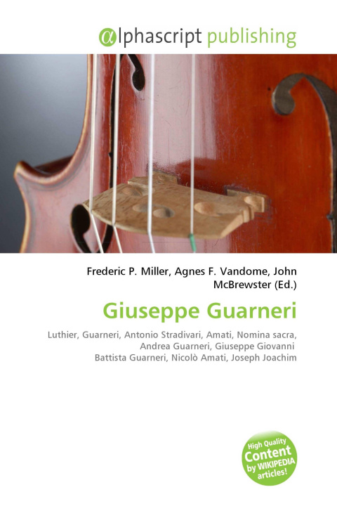 Kniha Giuseppe Guarneri Agnes F. Vandome