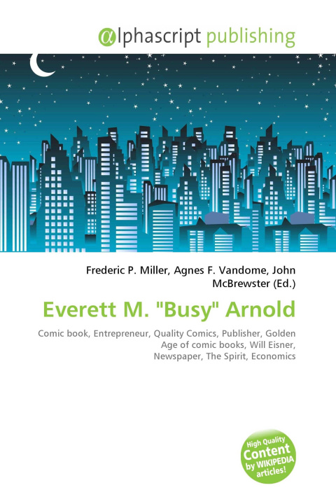 Kniha Everett M. "Busy" Arnold Agnes F. Vandome