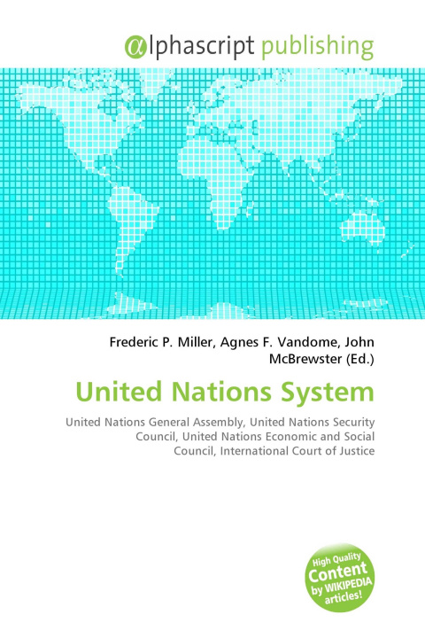 Knjiga United Nations System Agnes F. Vandome