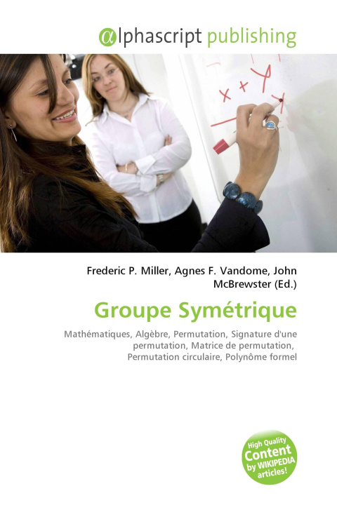 Kniha Groupe Symétrique Agnes F. Vandome