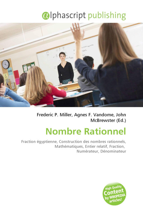 Kniha Nombre Rationnel Agnes F. Vandome