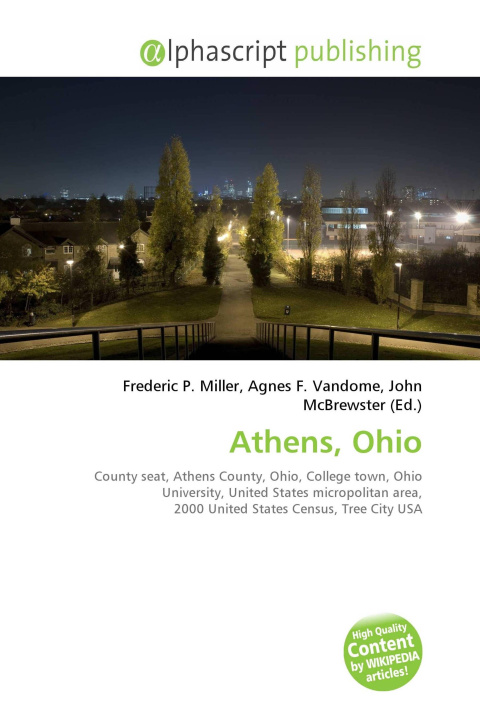 Kniha Athens, Ohio Agnes F. Vandome