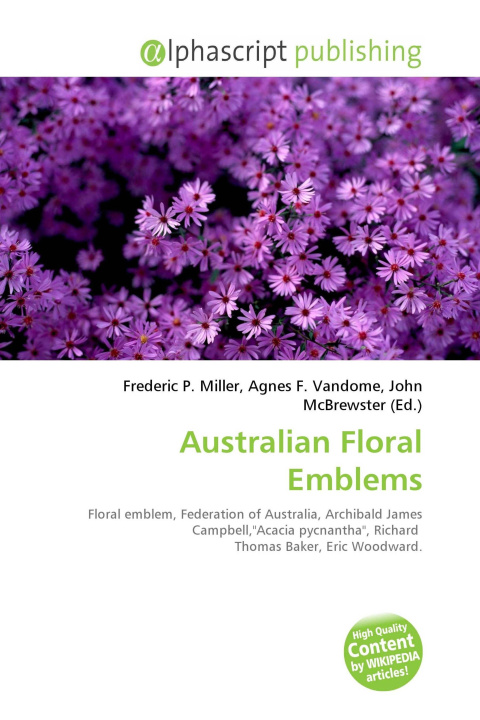 Kniha Australian Floral Emblems Agnes F. Vandome