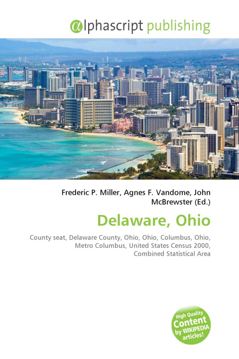Kniha Delaware, Ohio Agnes F. Vandome