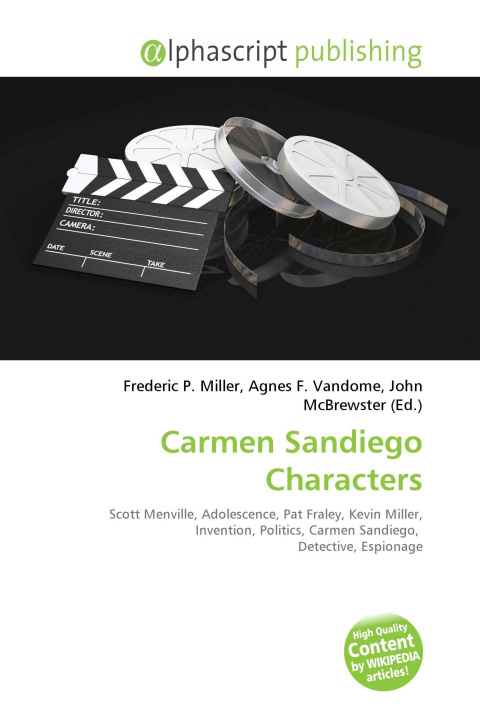 Kniha Carmen Sandiego Characters Agnes F. Vandome