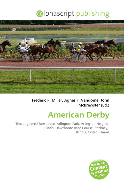 Kniha American Derby Agnes F. Vandome
