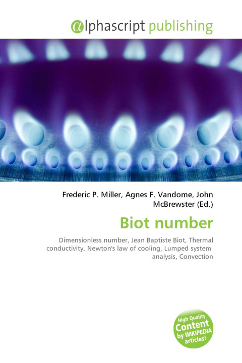 Kniha Biot number Agnes F. Vandome