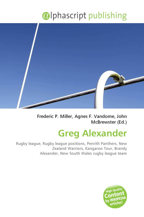 Kniha Greg Alexander Agnes F. Vandome