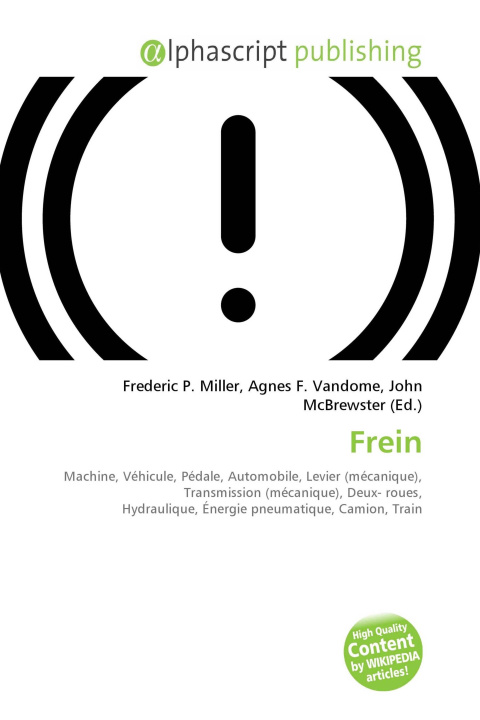 Kniha Frein Agnes F. Vandome