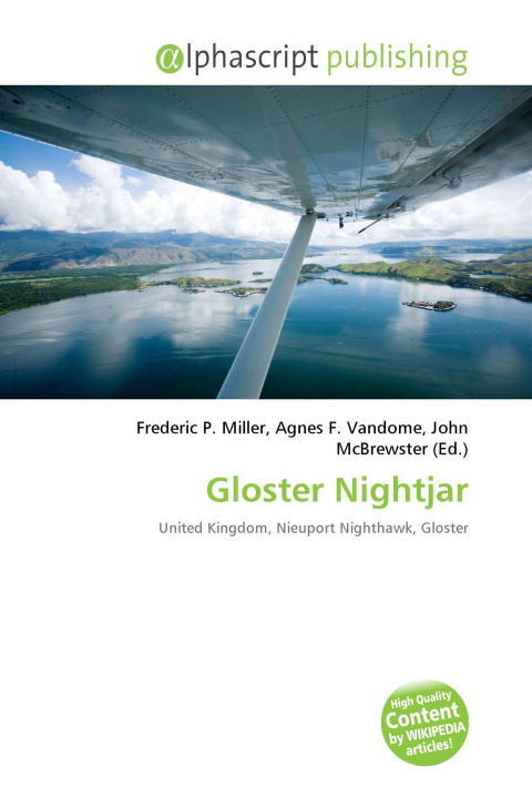 Kniha Gloster Nightjar Agnes F. Vandome