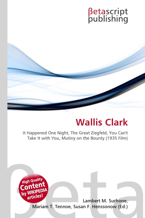 Kniha Wallis Clark Mariam T. Tennoe