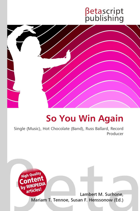 Kniha So You Win Again Mariam T. Tennoe