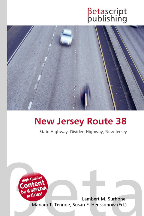 Knjiga New Jersey Route 38 Mariam T. Tennoe