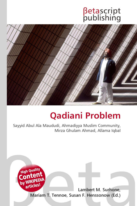 Kniha Qadiani Problem Mariam T. Tennoe
