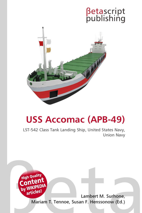 Kniha USS Accomac (APB-49) Mariam T. Tennoe