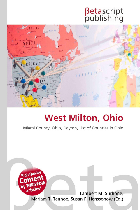 Kniha West Milton, Ohio Mariam T. Tennoe