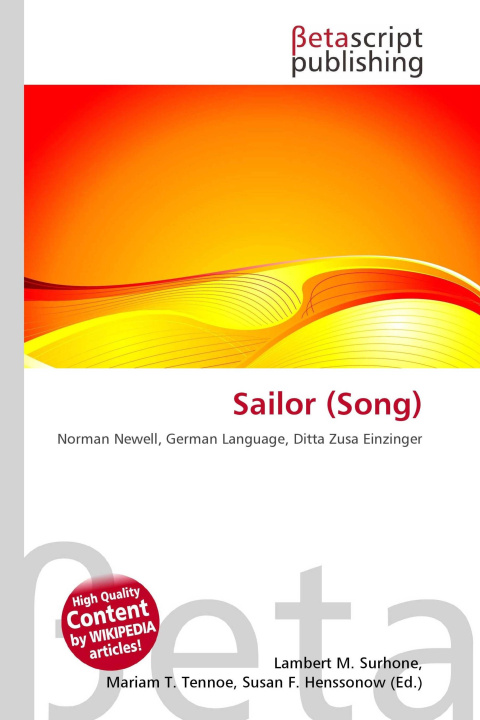 Kniha Sailor (Song) Mariam T. Tennoe