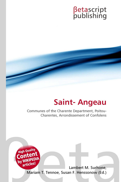 Kniha Saint- Angeau Mariam T. Tennoe