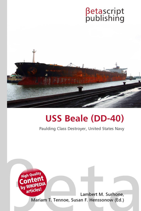 Kniha USS Beale (DD-40) Mariam T. Tennoe