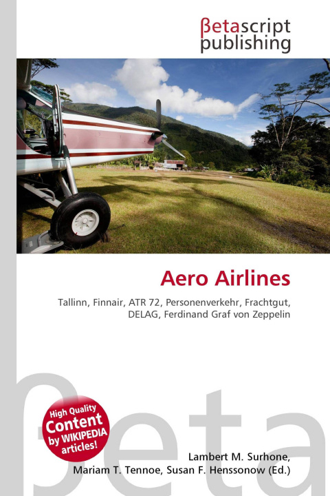Kniha Aero Airlines Mariam T. Tennoe