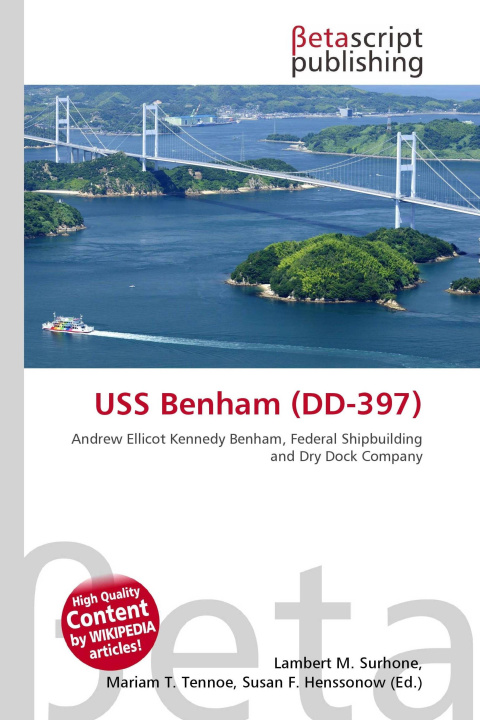 Kniha USS Benham (DD-397) Mariam T. Tennoe