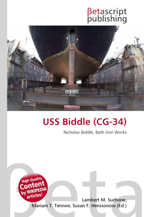 Knjiga USS Biddle (CG-34) Mariam T. Tennoe