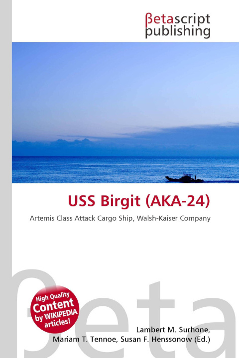Kniha USS Birgit (AKA-24) Mariam T. Tennoe