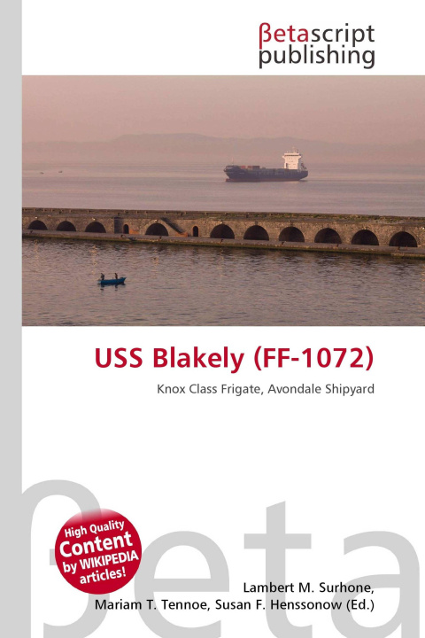 Kniha USS Blakely (FF-1072) Mariam T. Tennoe