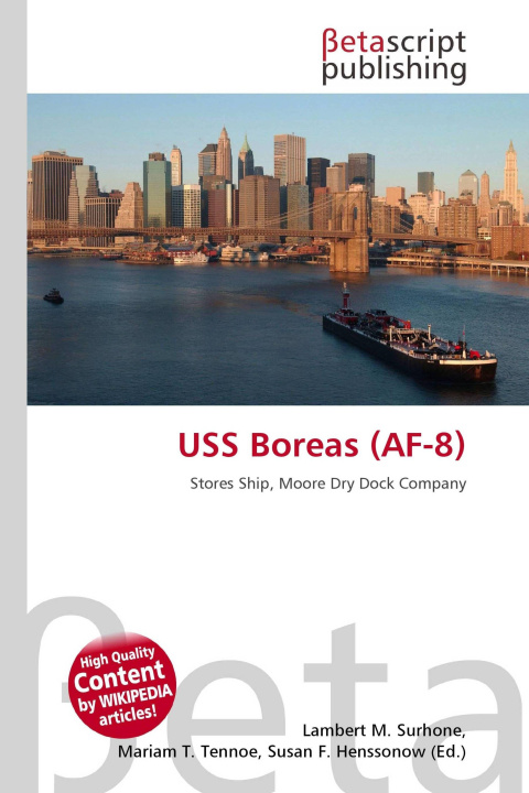 Kniha USS Boreas (AF-8) Mariam T. Tennoe