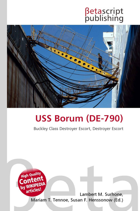 Kniha USS Borum (DE-790) Mariam T. Tennoe