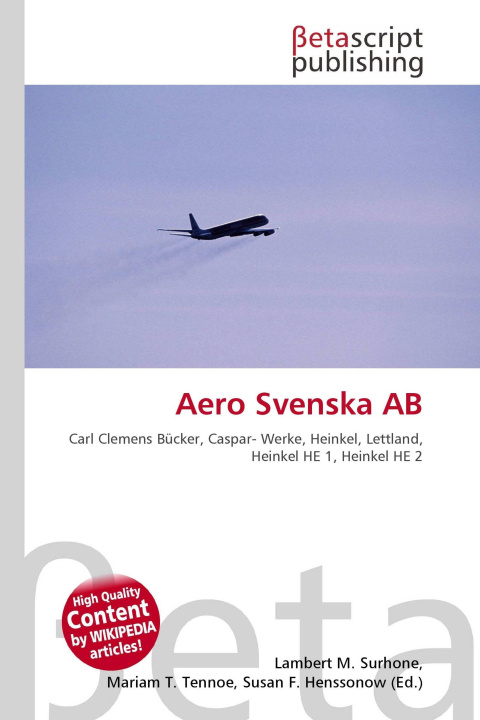 Kniha Aero Svenska AB Mariam T. Tennoe