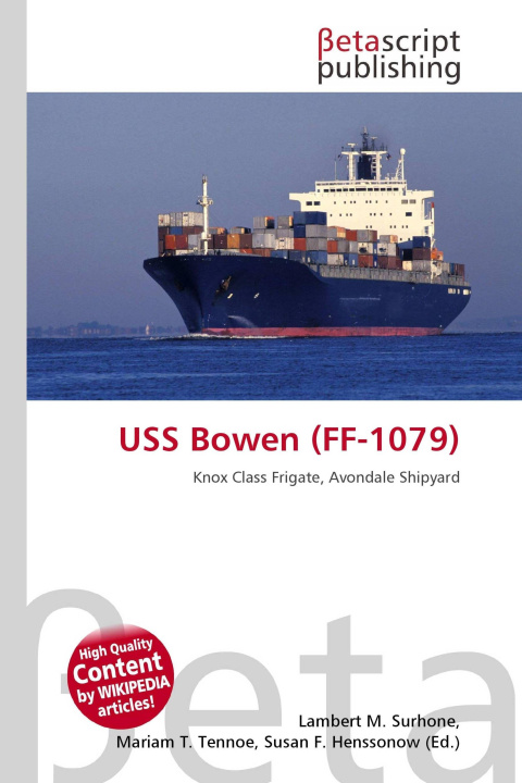 Kniha USS Bowen (FF-1079) Mariam T. Tennoe