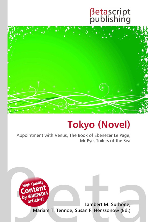 Kniha Tokyo (Novel) Mariam T. Tennoe
