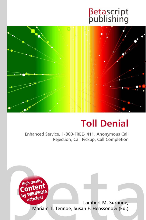 Kniha Toll Denial Mariam T. Tennoe