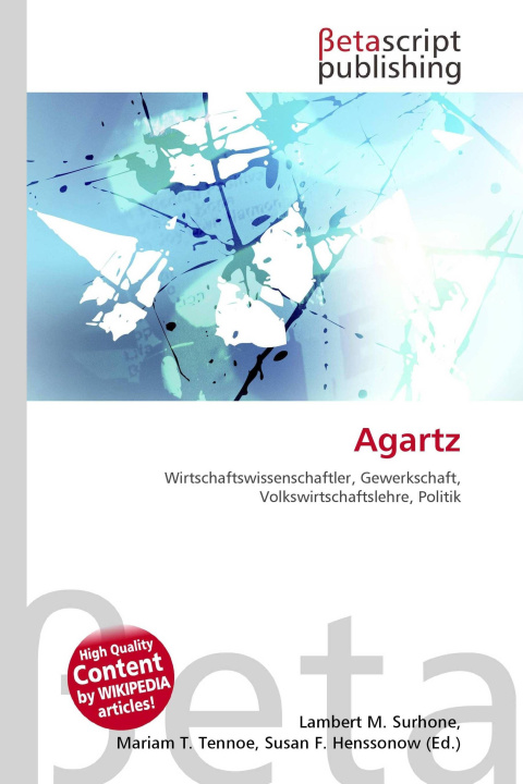 Kniha Agartz Mariam T. Tennoe