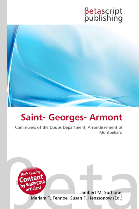 Knjiga Saint- Georges- Armont Mariam T. Tennoe