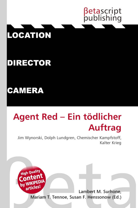 Kniha Agent Red - Ein tödlicher Auftrag Mariam T. Tennoe