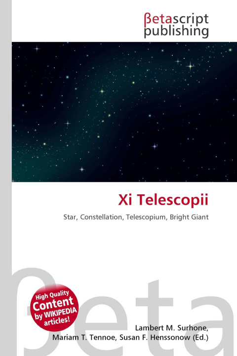 Kniha Xi Telescopii Miriam T. Timpledon