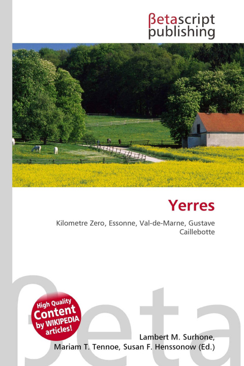Kniha Yerres Miriam T. Timpledon