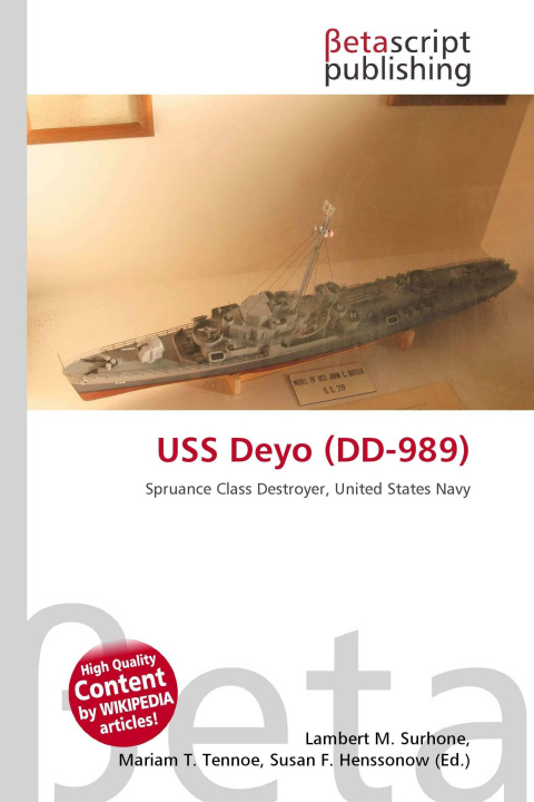 Kniha USS Deyo (DD-989) Miriam T. Timpledon
