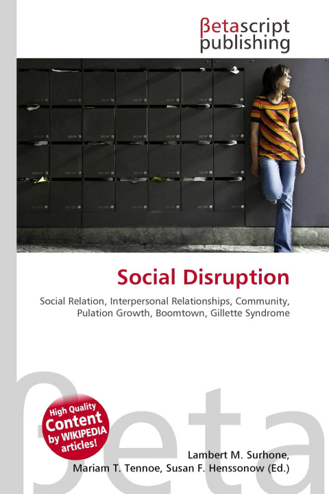 Kniha Social Disruption Miriam T. Timpledon