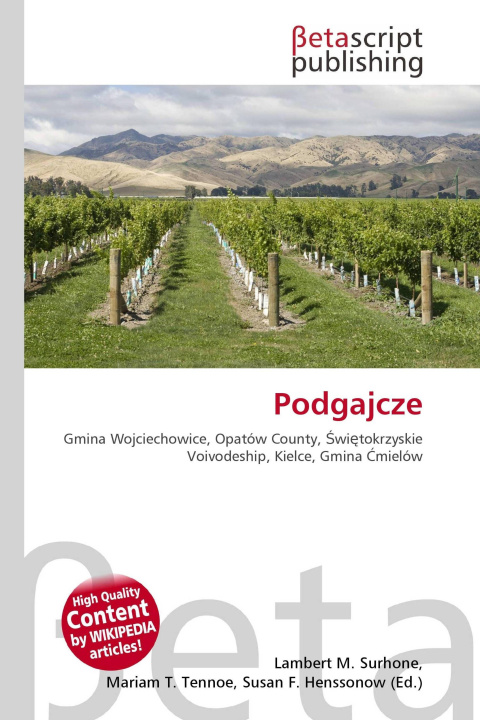 Knjiga Podgajcze Miriam T. Timpledon