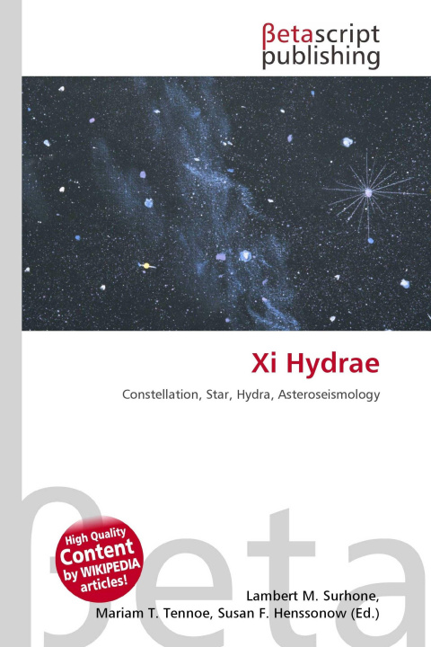 Kniha Xi Hydrae Miriam T. Timpledon