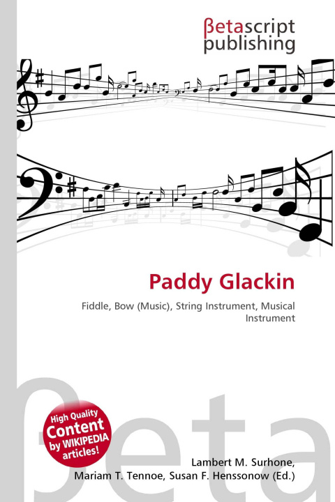 Knjiga Paddy Glackin Miriam T. Timpledon