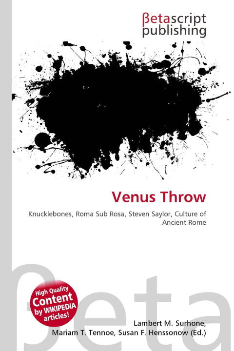 Kniha Venus Throw Miriam T. Timpledon