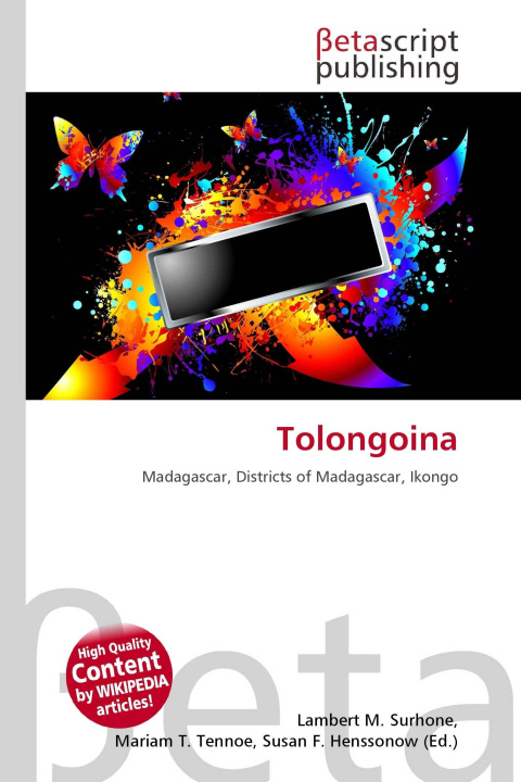Kniha Tolongoina Miriam T. Timpledon